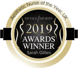 My Face My Body Award for Aesthetic Nurse of the Year - UK - 2019